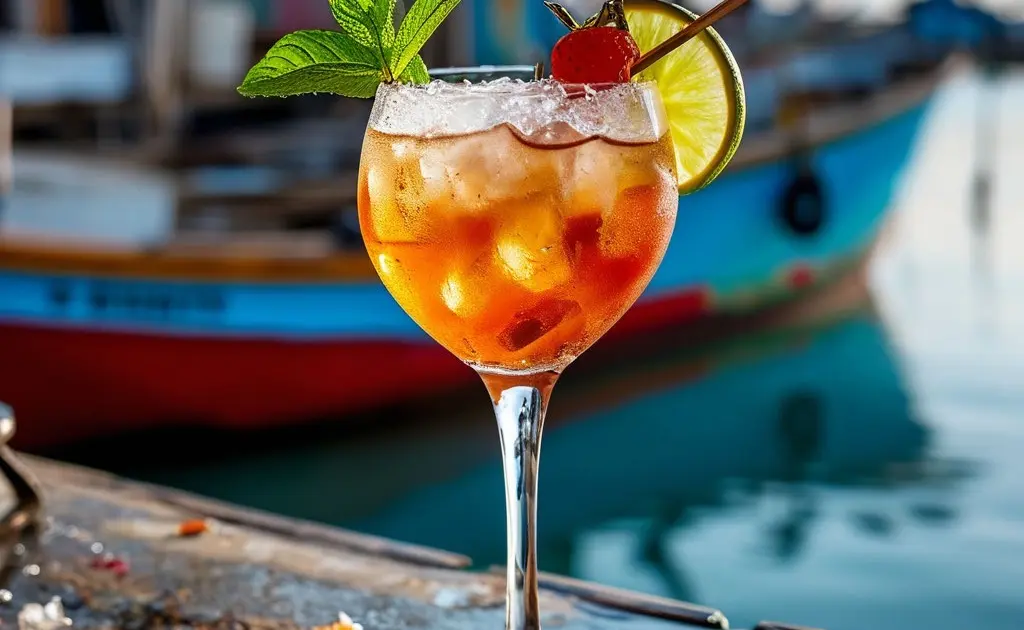 Фирменный Punch из Fish House