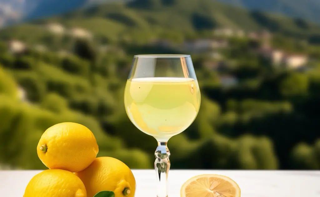 Лимонный коктейль Limoncello