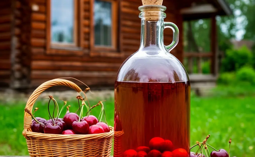 Вишневый самогон: Домашний рецепт