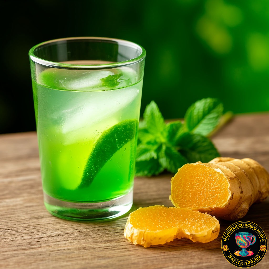 Рецепт пряной имбирной воды 