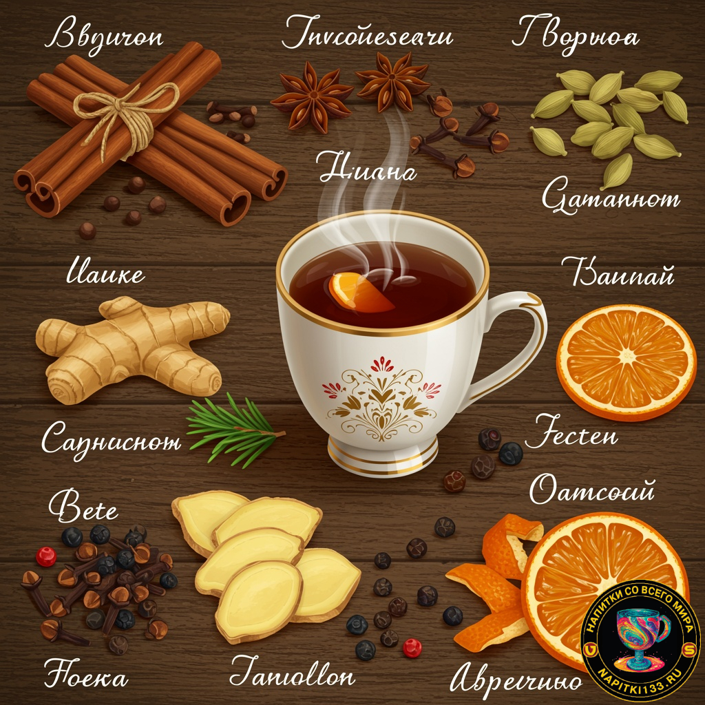 Комбинация специй для сбитня