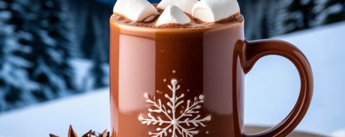 Горячий шоколад с бурбоном