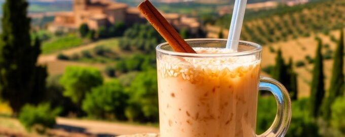 Рецепт орчаты с рисом и корицей