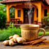 Диетический напиток для улучшения пищеварения