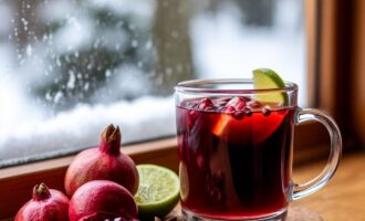 Глинтвейн: Гранат–лайм–кардамон