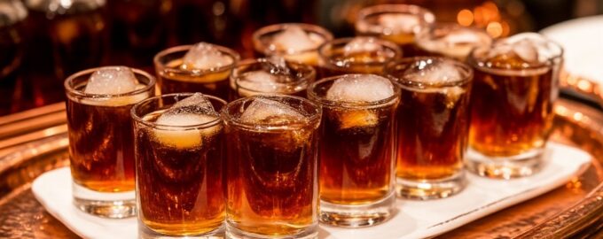 Желейный шот «Whiskey–Cola»