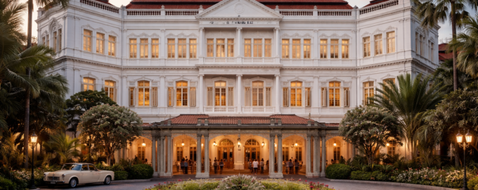 Raffels Singapore: Легенда Востока