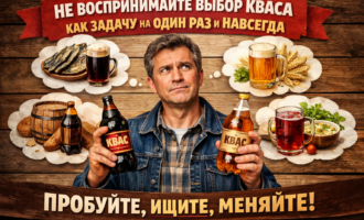 Не воспринимайте выбор кваса как задачу на один раз и навсегда