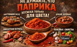 Не думайте, что паприка нужна только для цвета