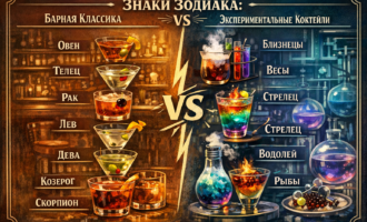 Кто из зодиака ближе к барной классике, а кто к чистому эксперименту