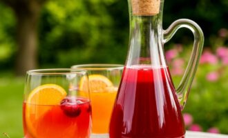 Морс «Вишня + апельсин»